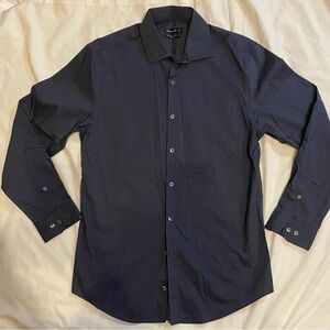 Kenneth Cole, New York Dress/Casual Men’s Black BDC Shirt NWOT